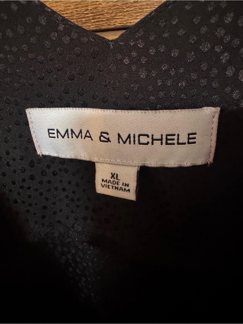 Little Black Spaghetti Strap Midi Dress Emma & Michelle Size XL 14/16 Silky - Picture 5 of 8